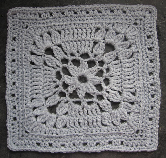"Fare Thee Well" 9" and 12" Afghan Square Block