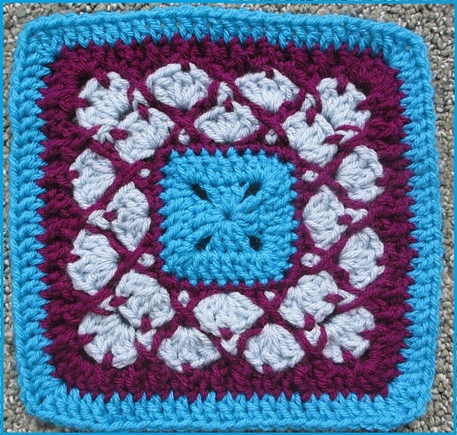 Beauty In Excellence 9"/12" Afghan Block Square