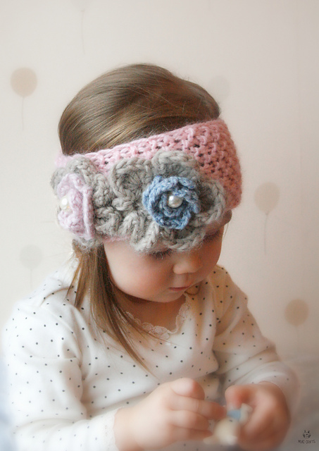 Kendra flower headband