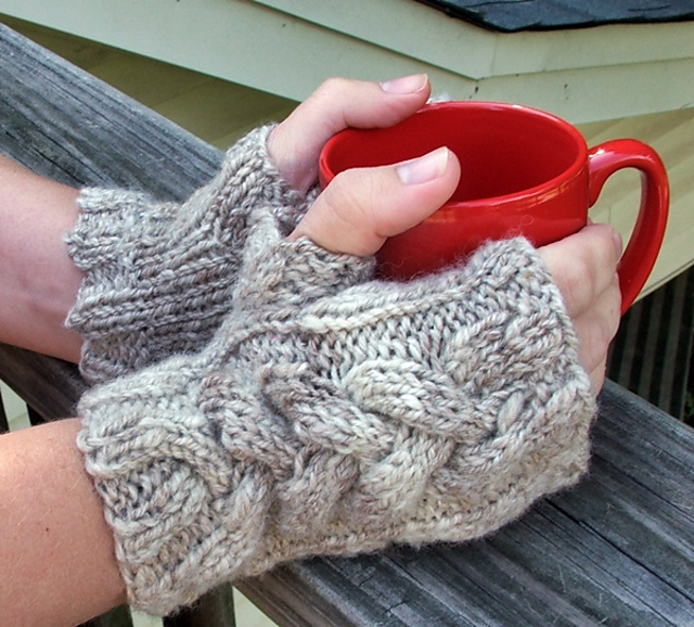 Plaits Fingerless Gloves