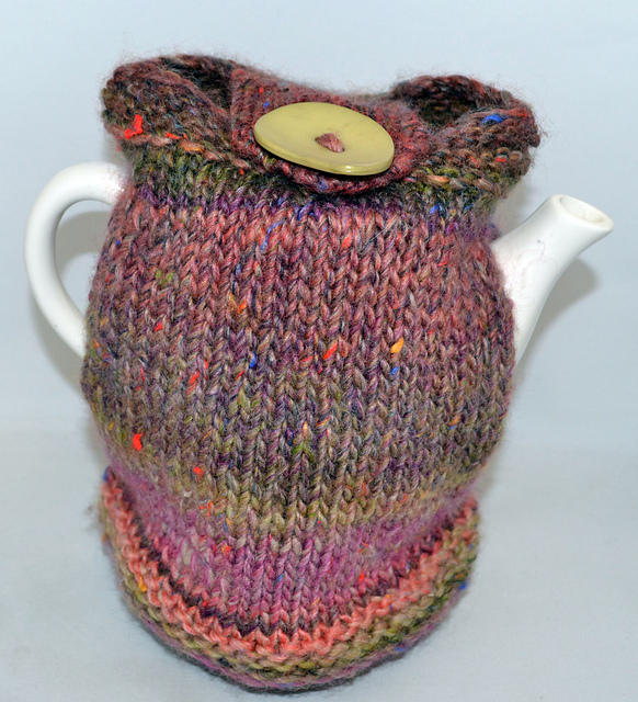 Button Tab Tea Cozy