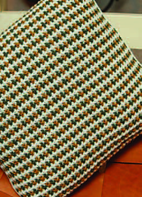 Slip Stitch Pillow
