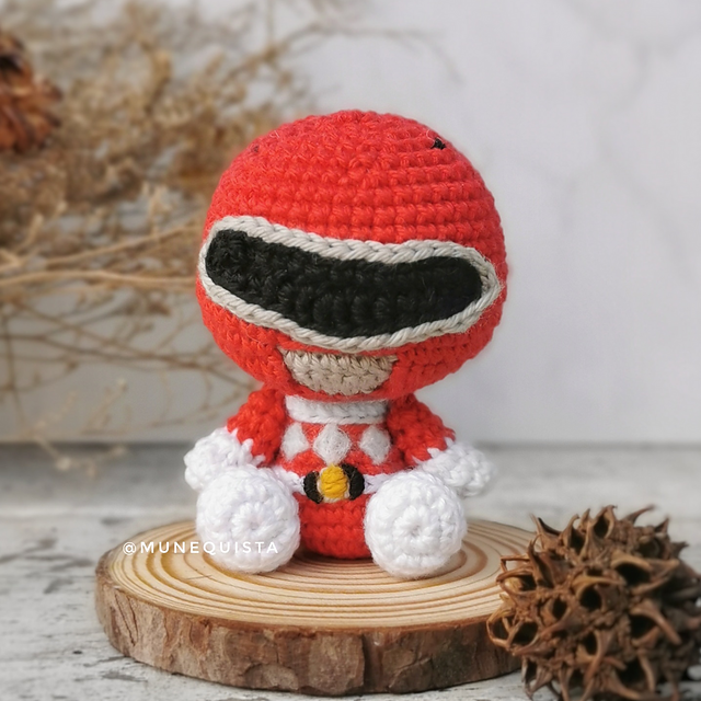 Red Ranger amigurumi