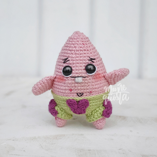 Patrick amigurumi