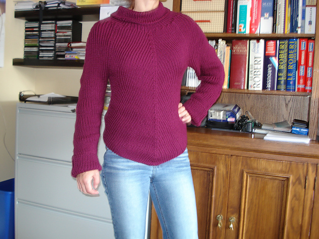 Shaped Edge Sweater