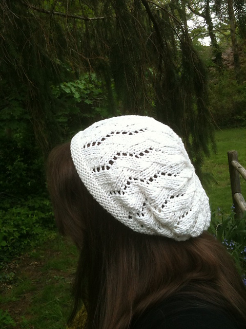 Lace Ribbon Slouch Hat
