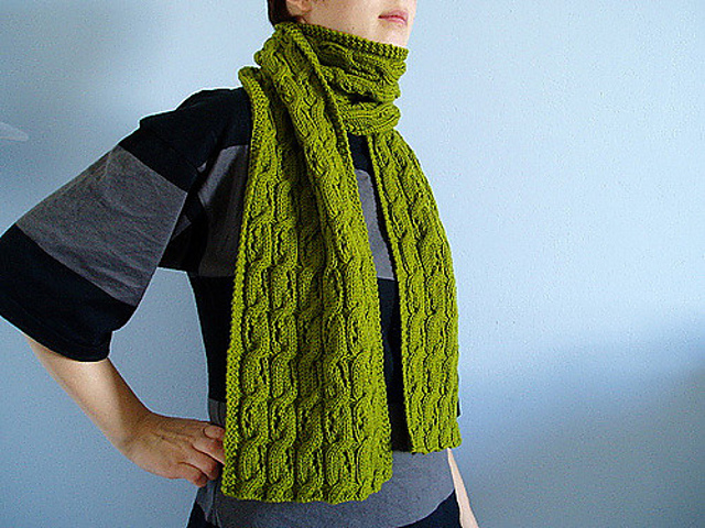 Wisconsin Winter Stole