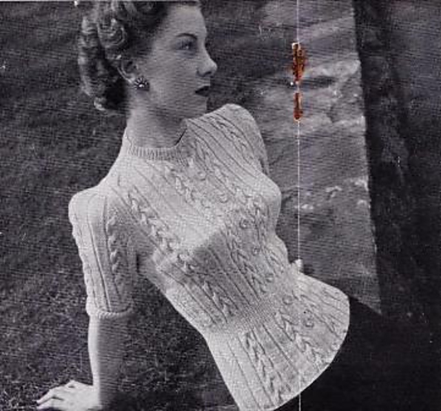 Classic Cabled Cardigan
