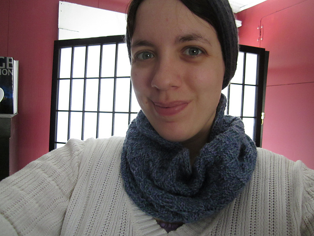 Basketweave Cowl