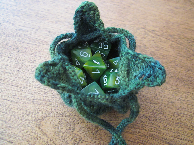 Druid's Dice Bag of Tippy Toes +1