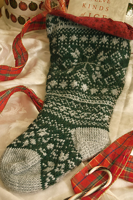 Snowflake Stocking