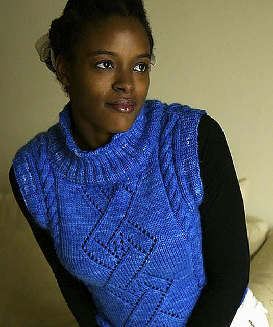 S'more Sleeveless Turtleneck