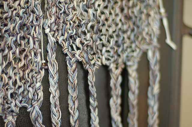 Stashbuster Self-Fringing Scarf