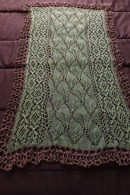 Sea Glass in the Sand Shawl