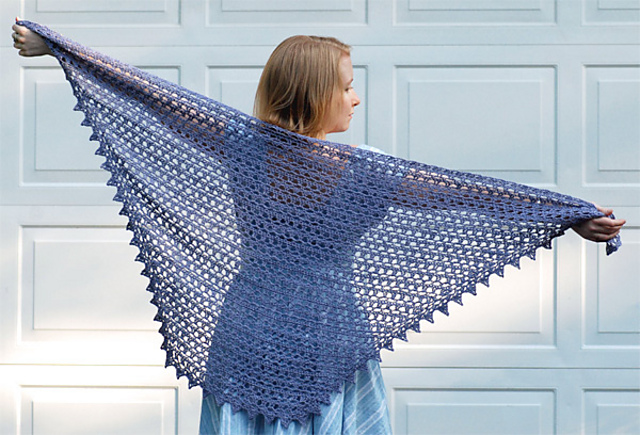 Firefly Diaphanous Shawl