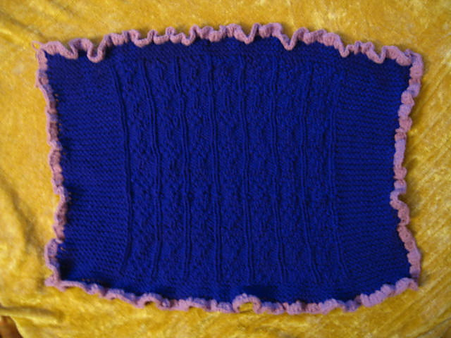 Moss Paneled Blankie