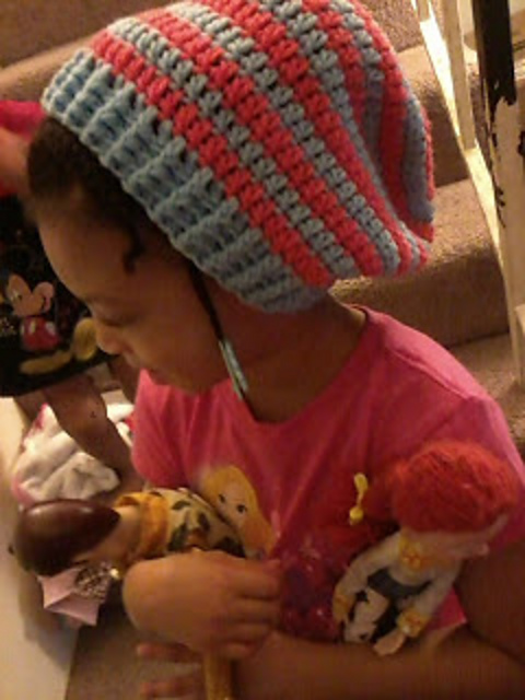 Small Child Mini Slouchie Beanie