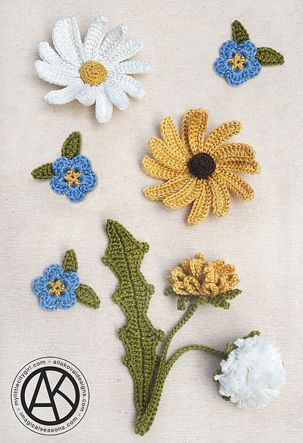 Meadow Flowers Appliqués