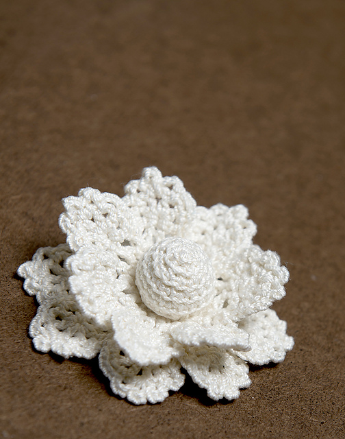 Anemone Flower Pin