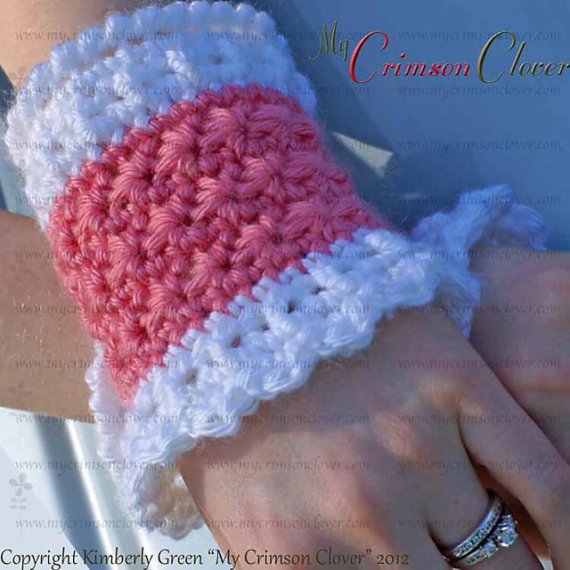 Wrist Warmers - "Star Stitch Wrist Warmers"