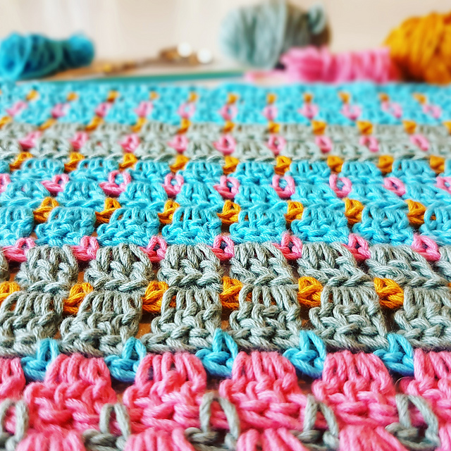 Jewels in the Sea Baby Blanket