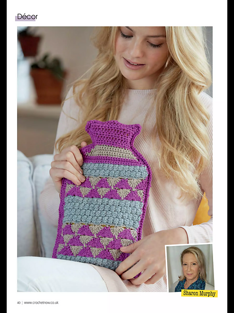Hot water bottle cover