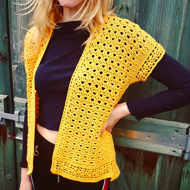 Seamless no sew Mimosa Cardigan