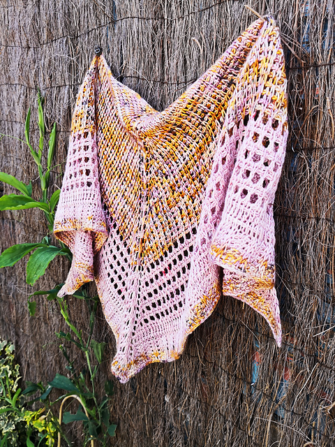 Tunisian Adventure Shawl