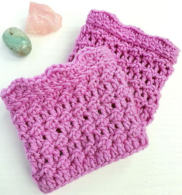 Calming Crochet Wrist Warmers