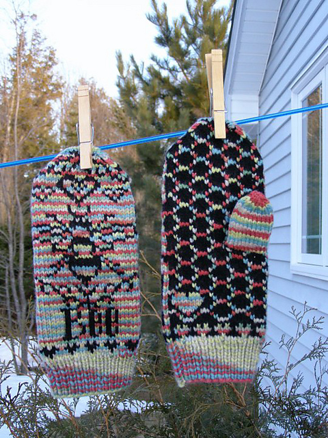 BEE HAPPY Mitten