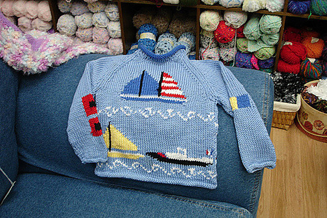 Kid's Boat Sweater