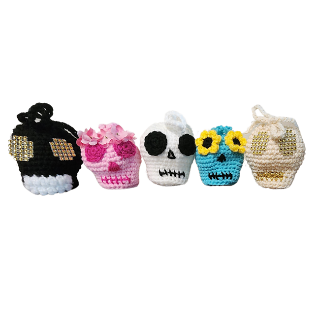 Sugar Skull Treat Bags