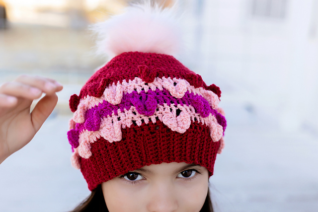 Dropped Heart Hat