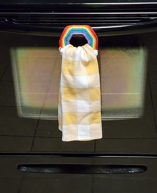 Rainbow Towel Holder