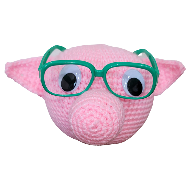 Pig Eyeglass Holder