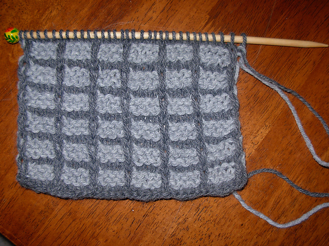 Jeopardy Board Slip Stitch Scarf