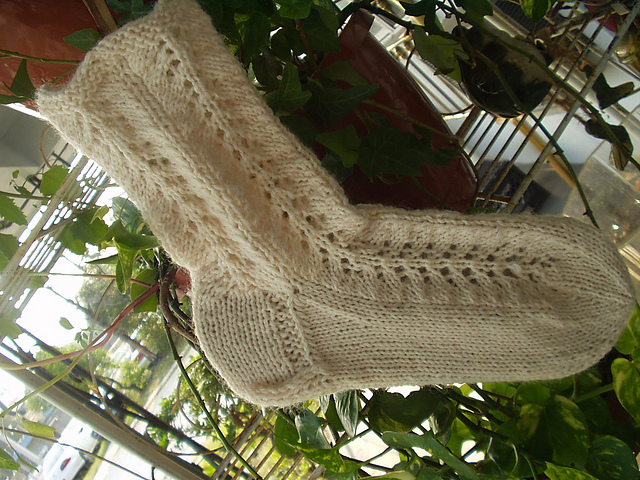 Chevron Lace Socks