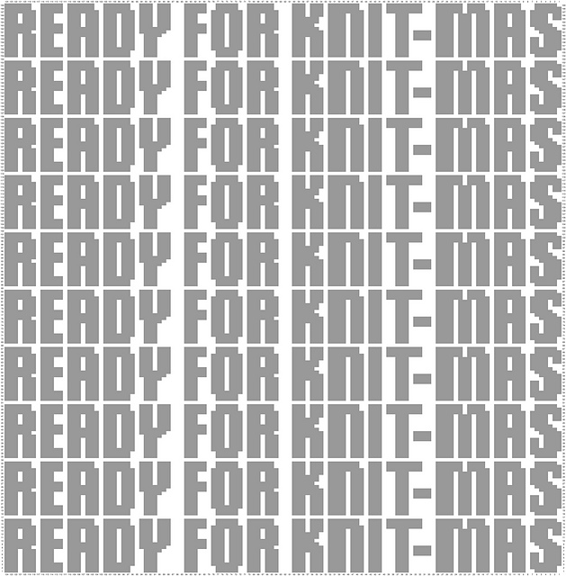 READY4KNITMAS CHARTS