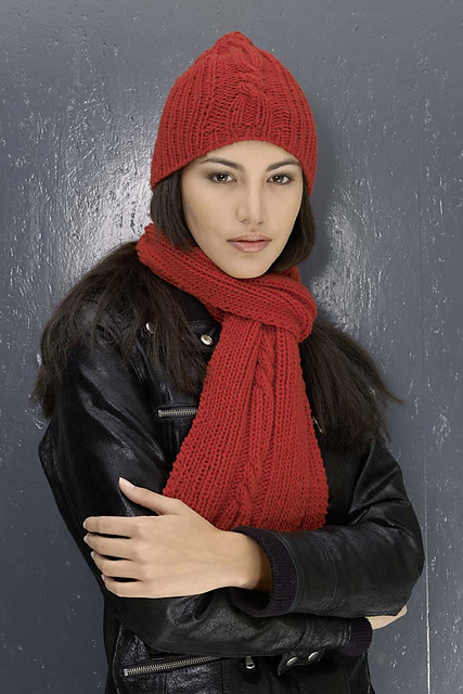 164-027-001 Scarf and cap