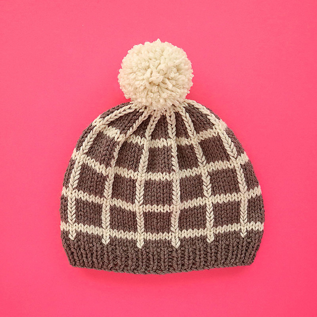 Grid Beanie