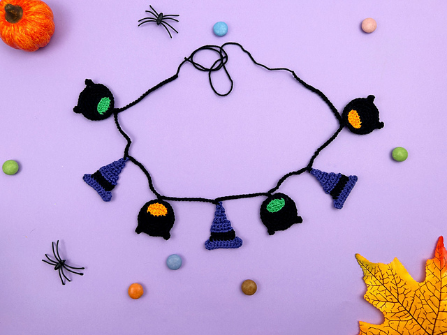 Witch garland