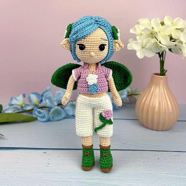 Evan, the spring fairy (boy)