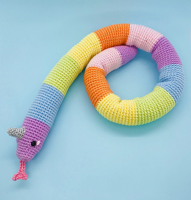 The rainbow Snakicorn