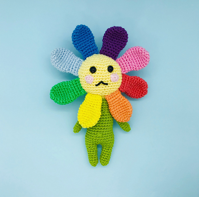 Valérie, the rainbow flower