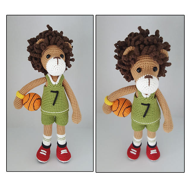 Amigurumi Lion(basketball player)
