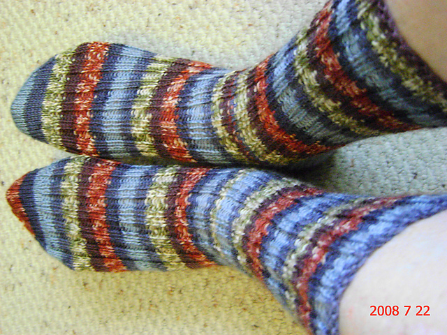 Wide Stripes Socks