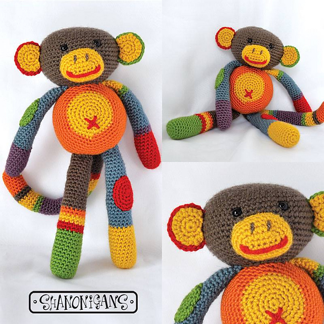 Monte the Colorful Monkey