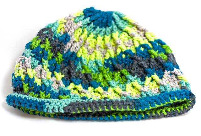 Diamond Cable Baby Beanie