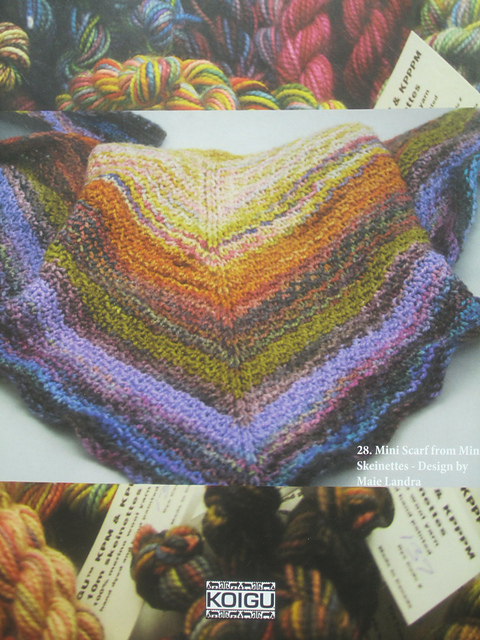 Mini Scarf from Mini Skeinettes