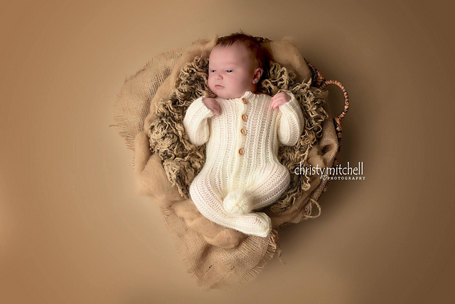 Classic Newborn Footed Romper